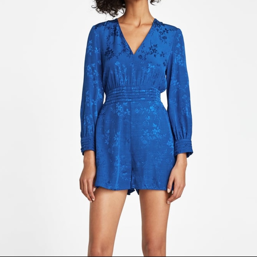 SHORT JACQUARD JUMPSUIT